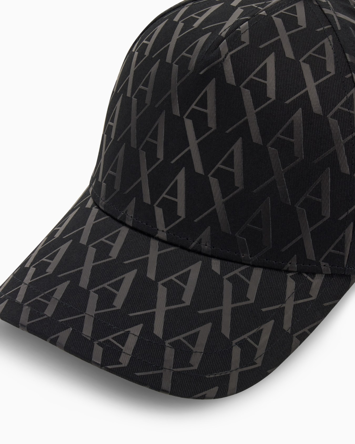Cappello con visiera con logo allover Slide 2