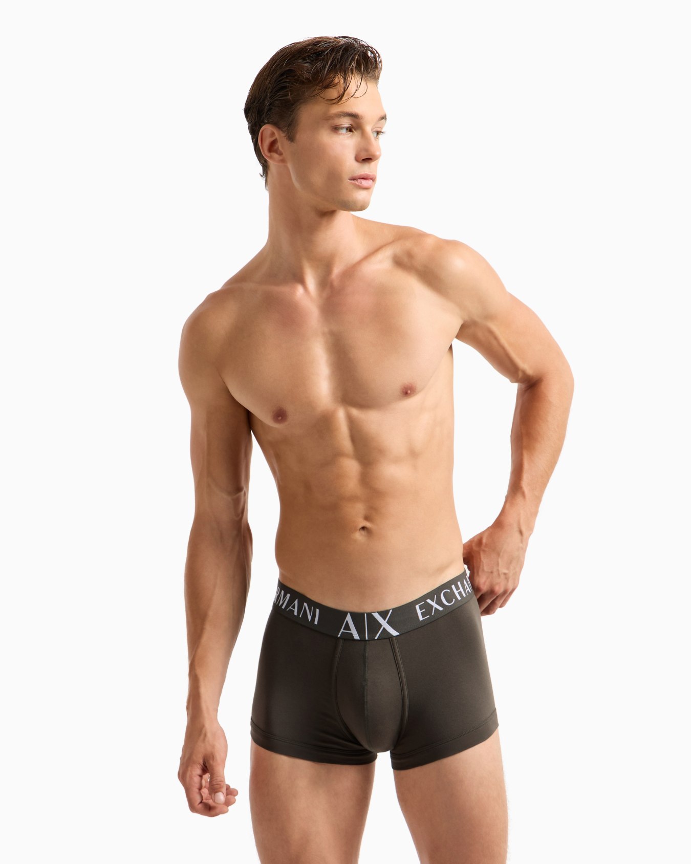 Stretch fabric boxer shorts Slide 1