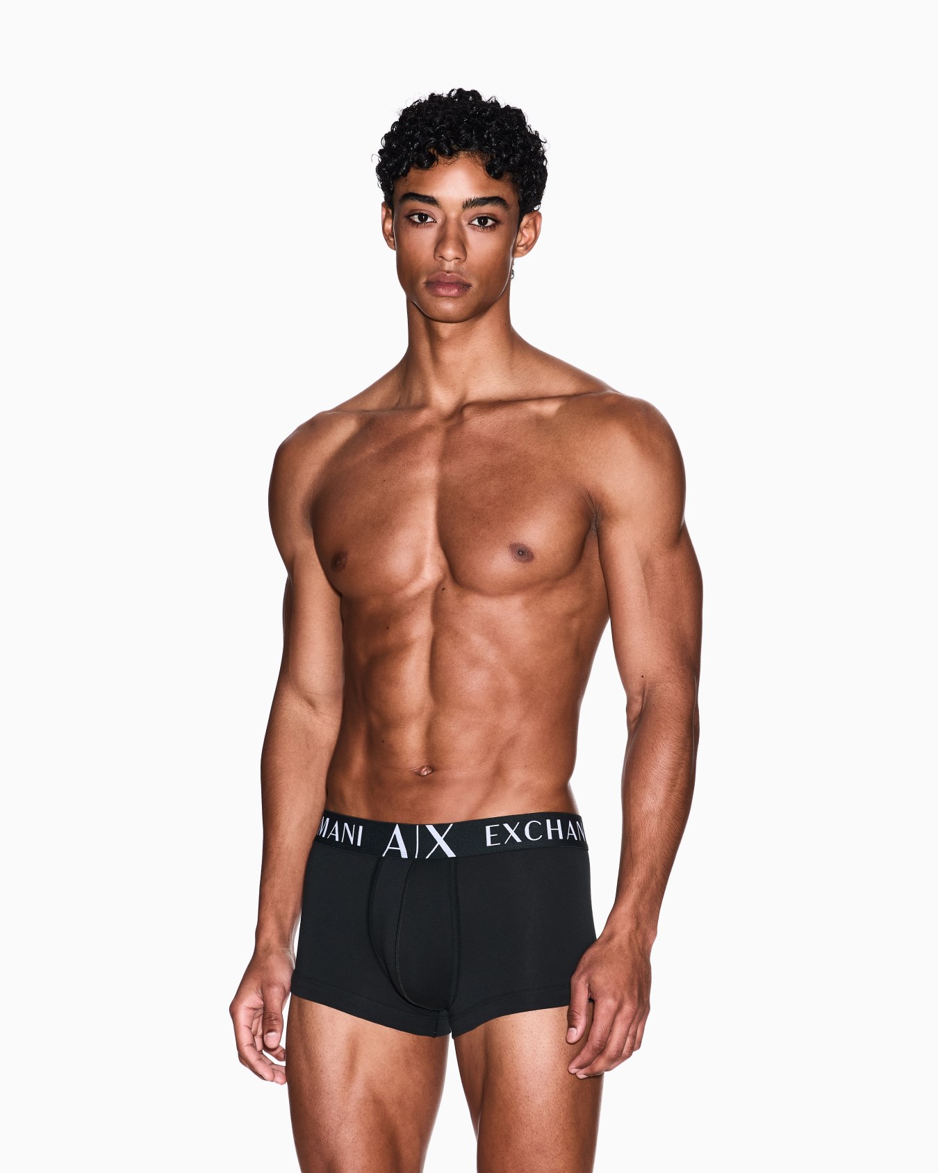 Stretch fabric boxer shorts Slide 1