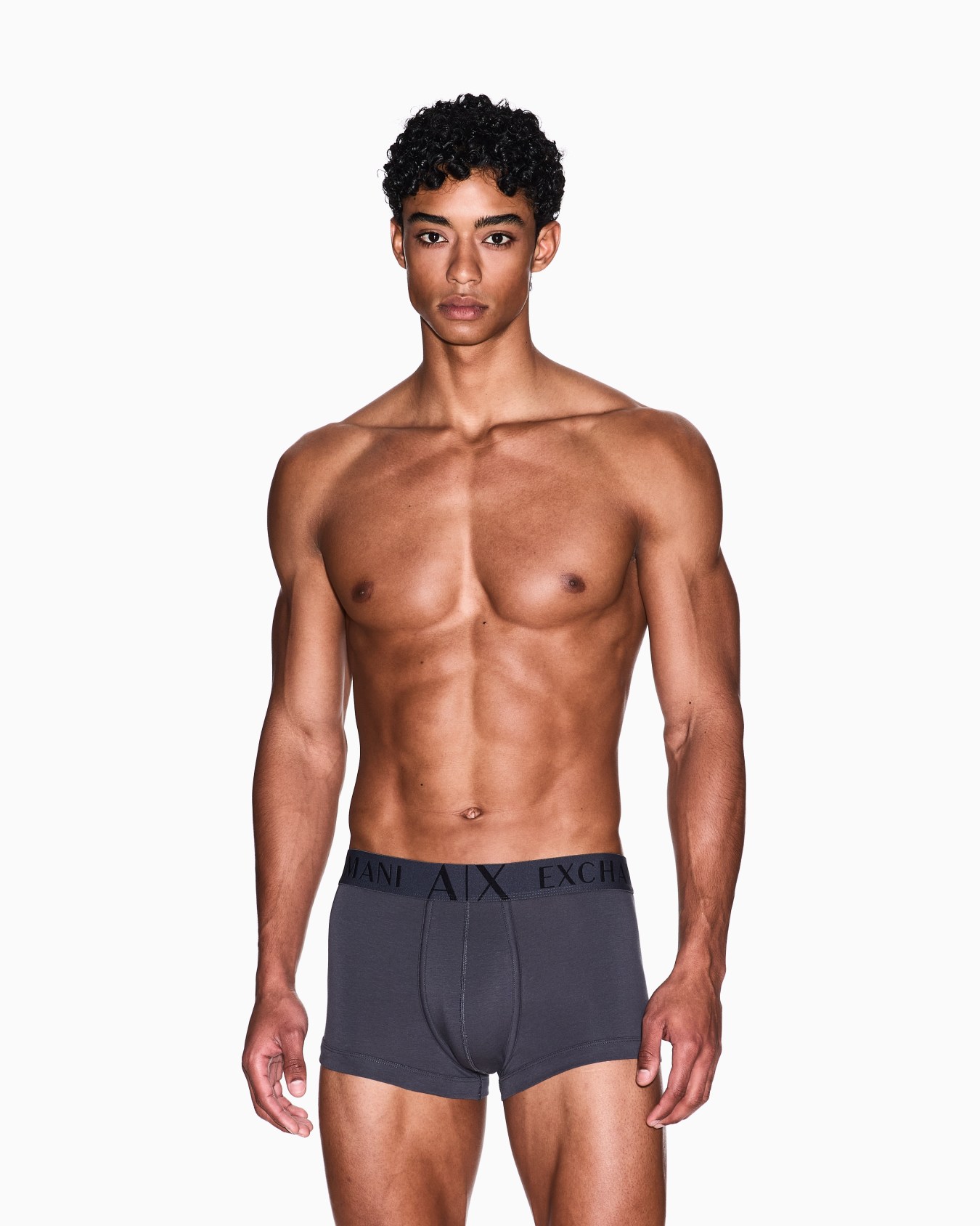 Stretch fabric boxer shorts Slide 1