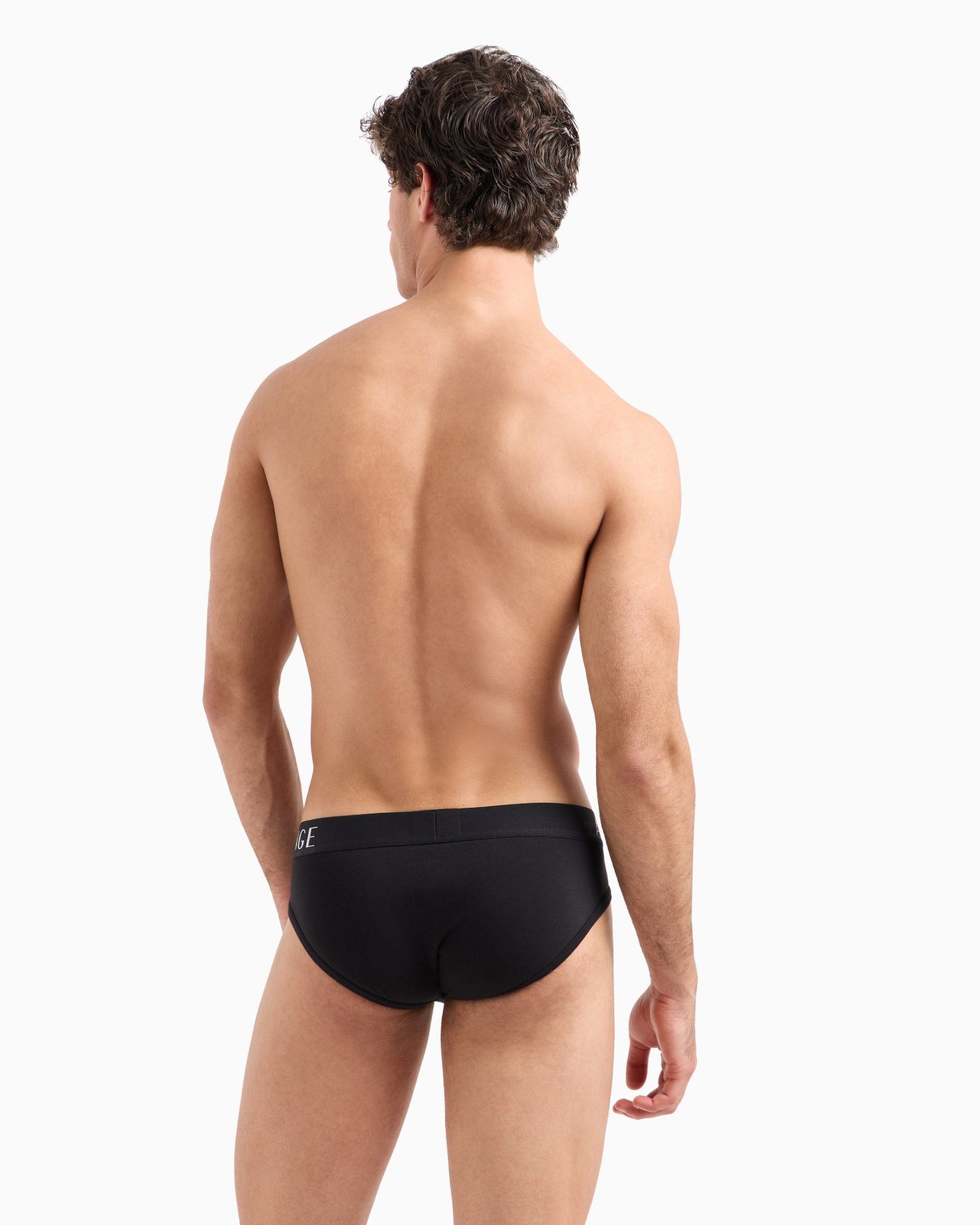 Stretch cotton briefs Slide 2