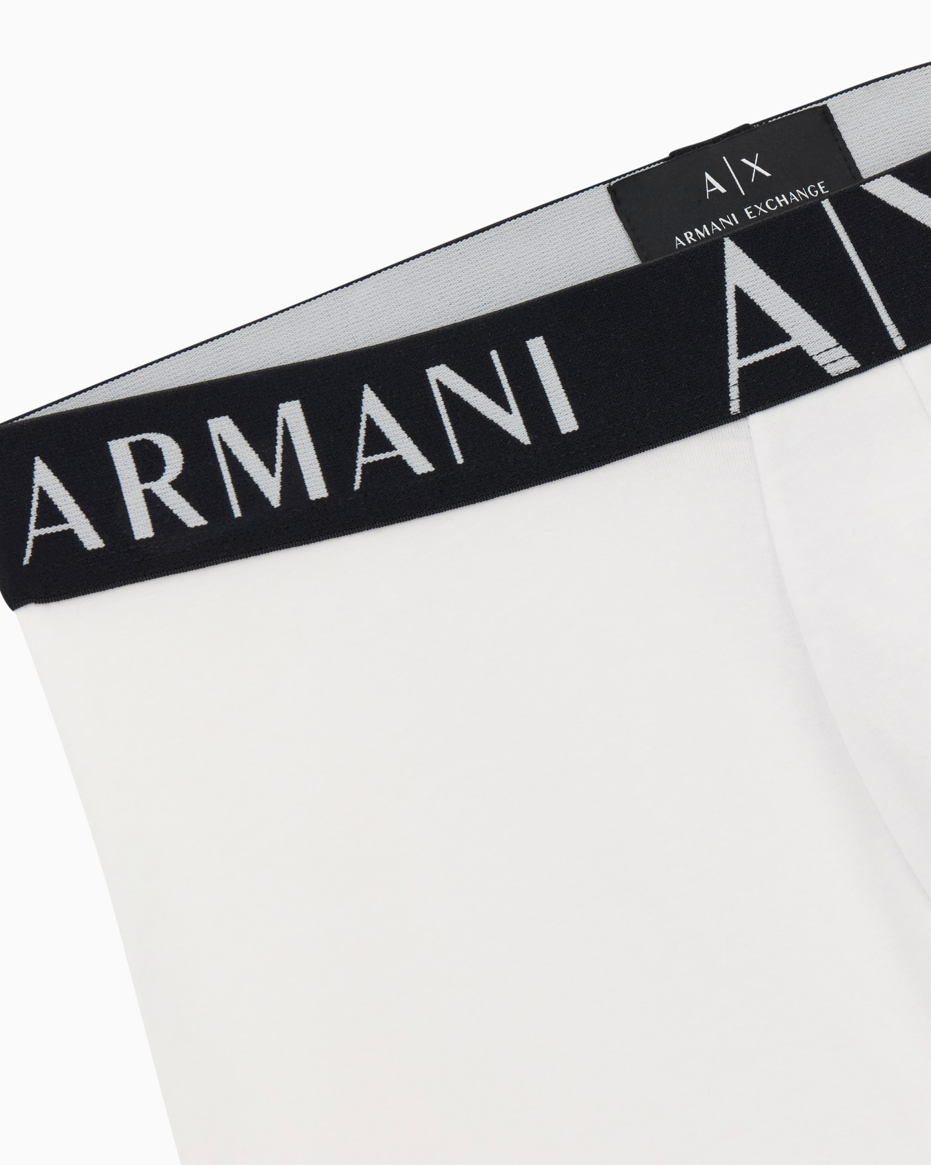Boxer shorts in stretch fabric with maxi logo Slide 1