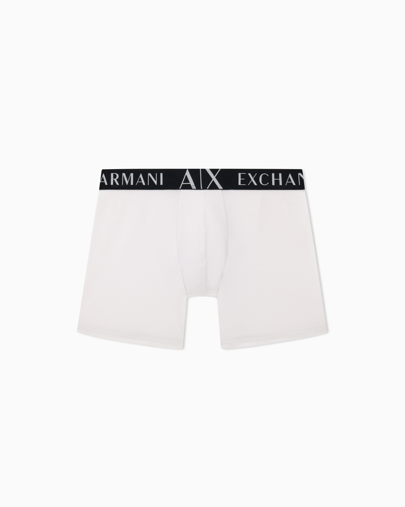 Boxer shorts in stretch fabric with maxi logo Slide 0