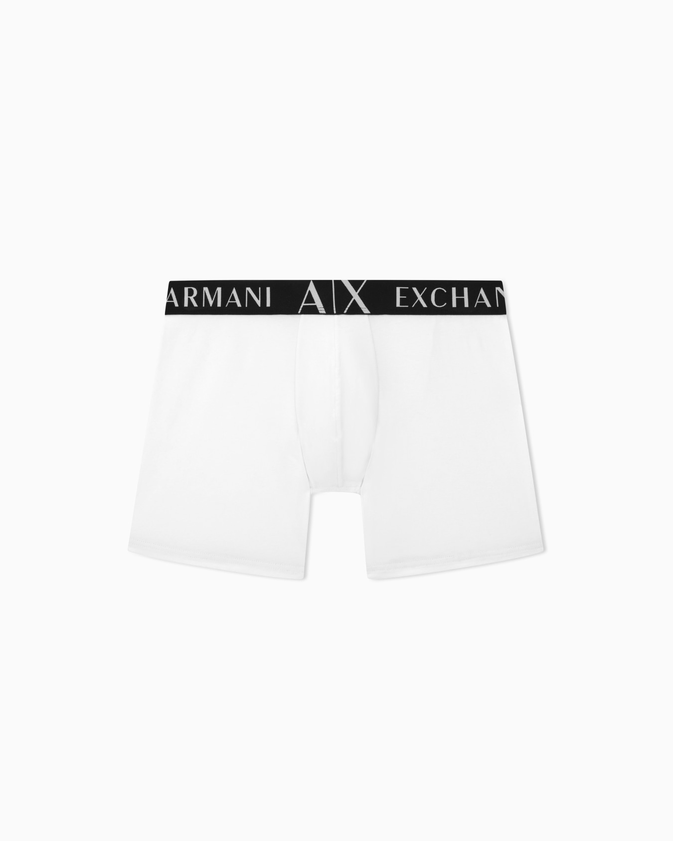 Boxer shorts in stretch fabric with maxi logo Slide 0
