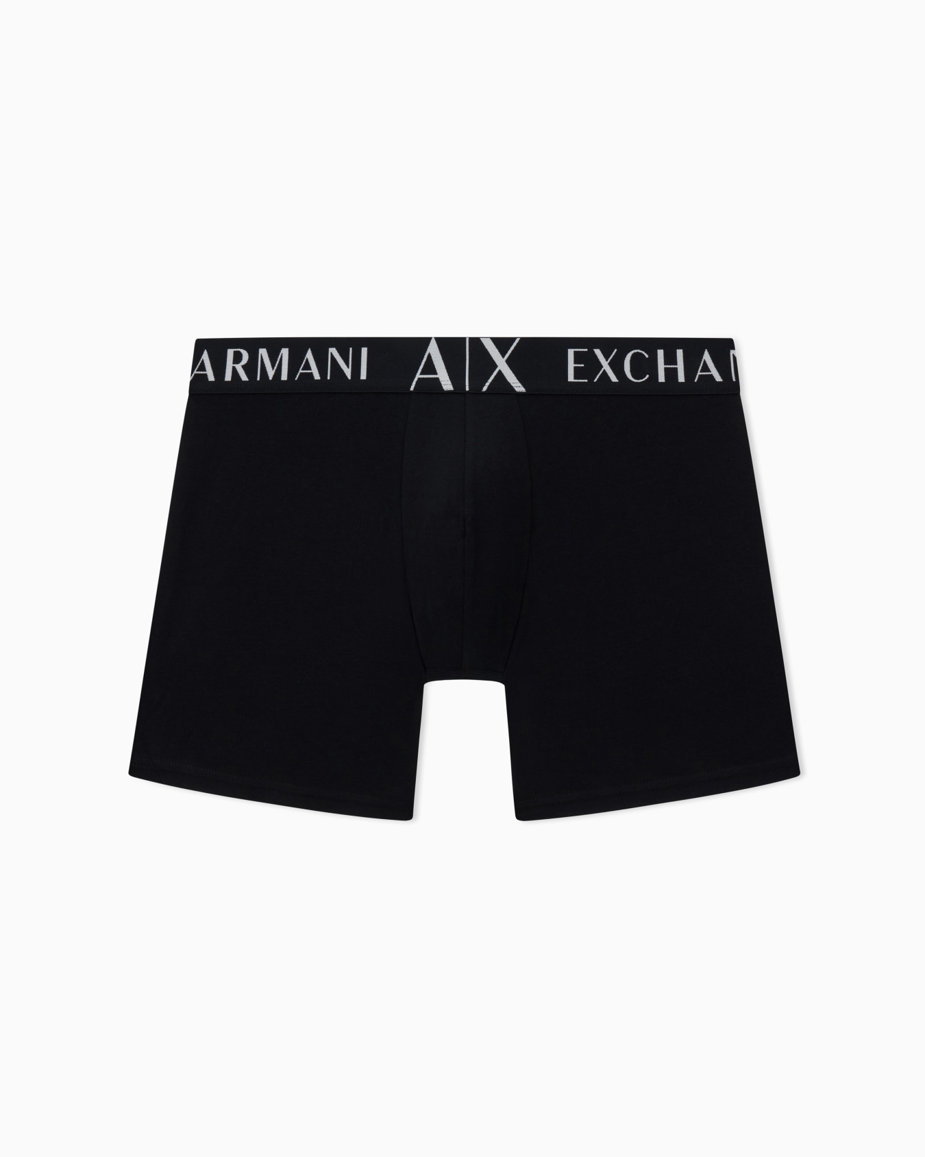 Boxer shorts in stretch fabric with maxi logo Slide 0