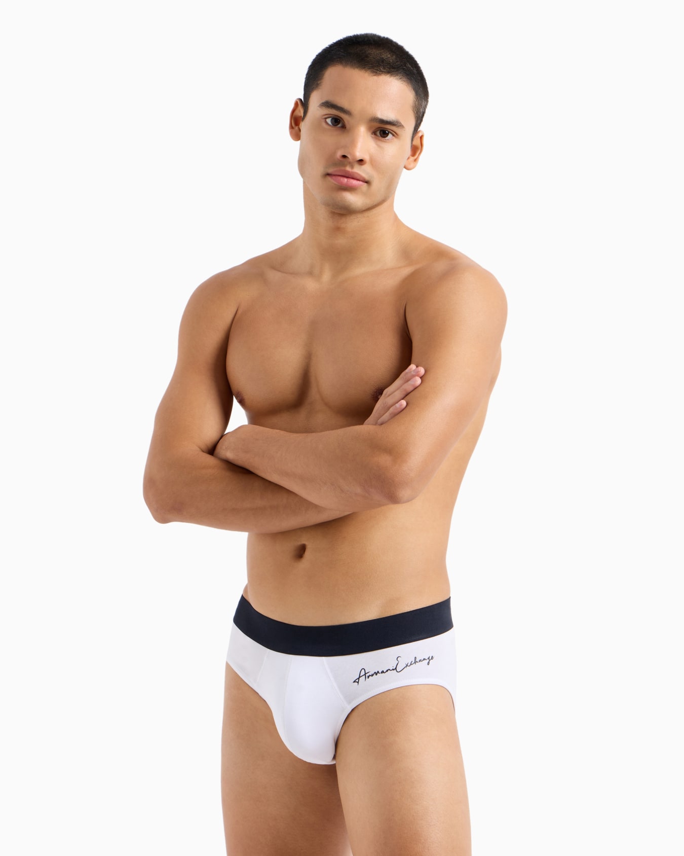 Stretch cotton briefs Diapositiva 1
