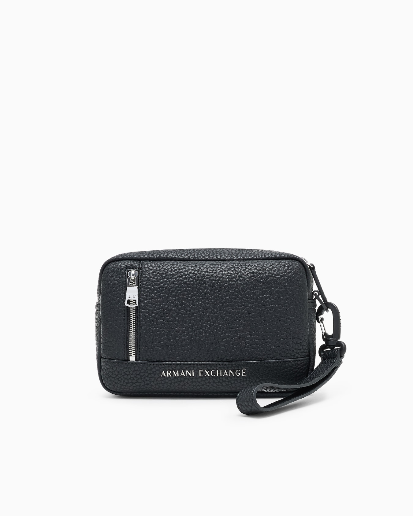 Beauty case with external strap in ASV recycled material Slide 0