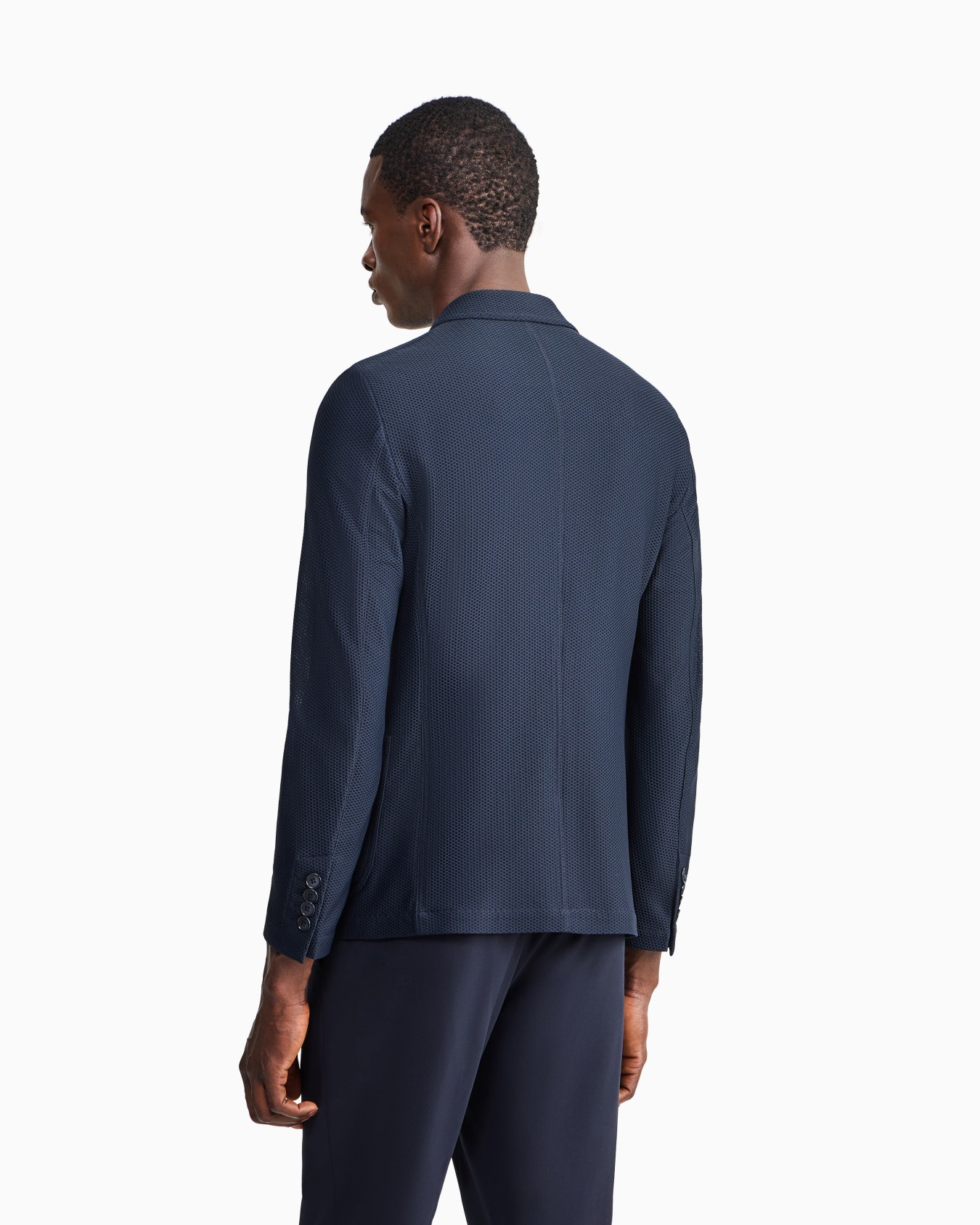 Einreihiges Sakko Icon aus geprägtem Funktionsgewebe Folie 5