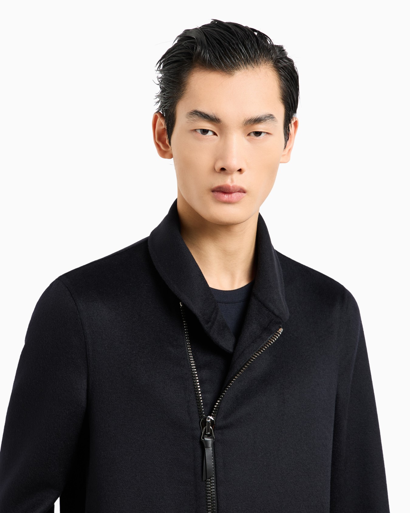 Icon cashmere Casentino wool blouson Slide 4