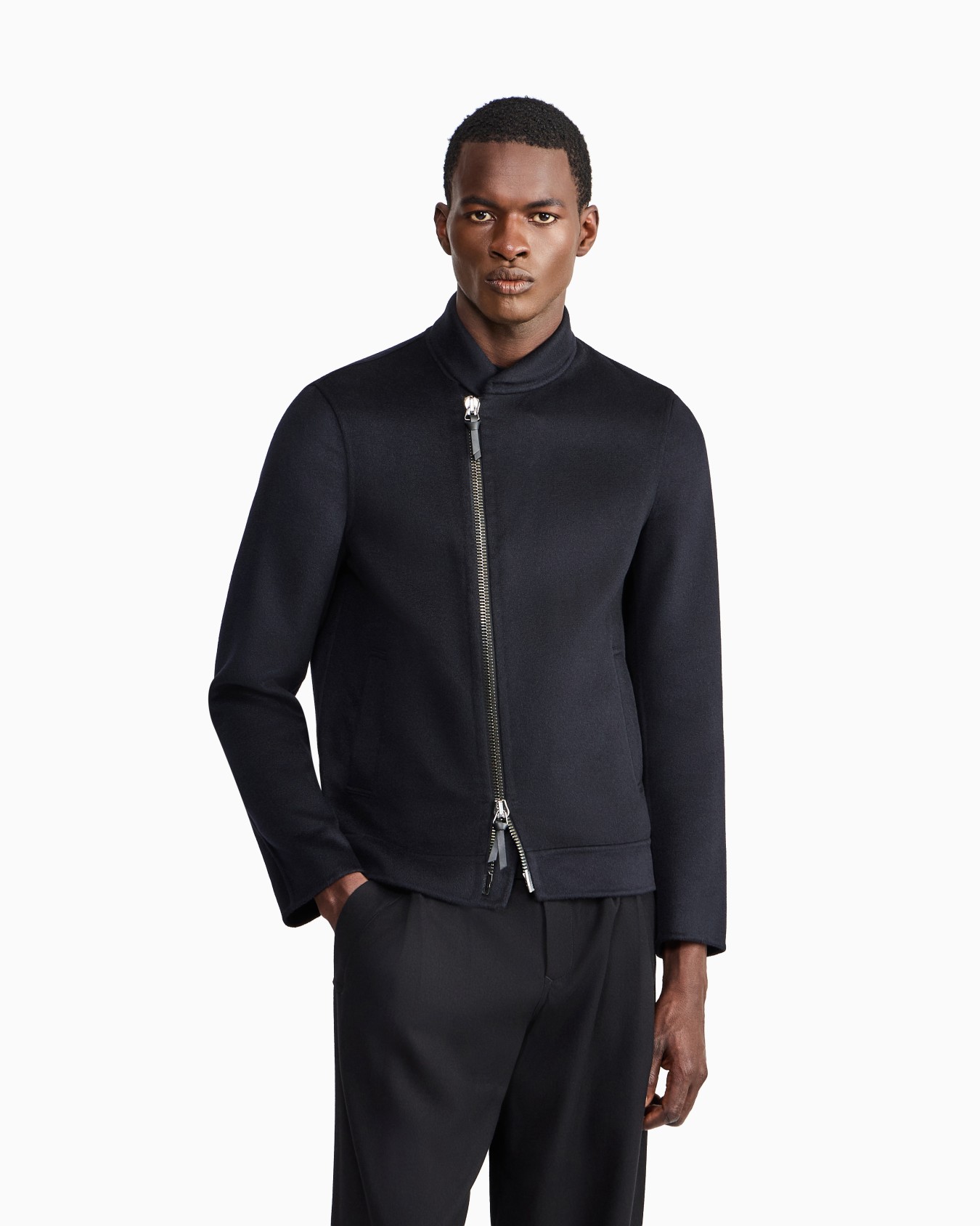 Blouson Icon aus doppellagigem Kaschmirgewebe Folie 3