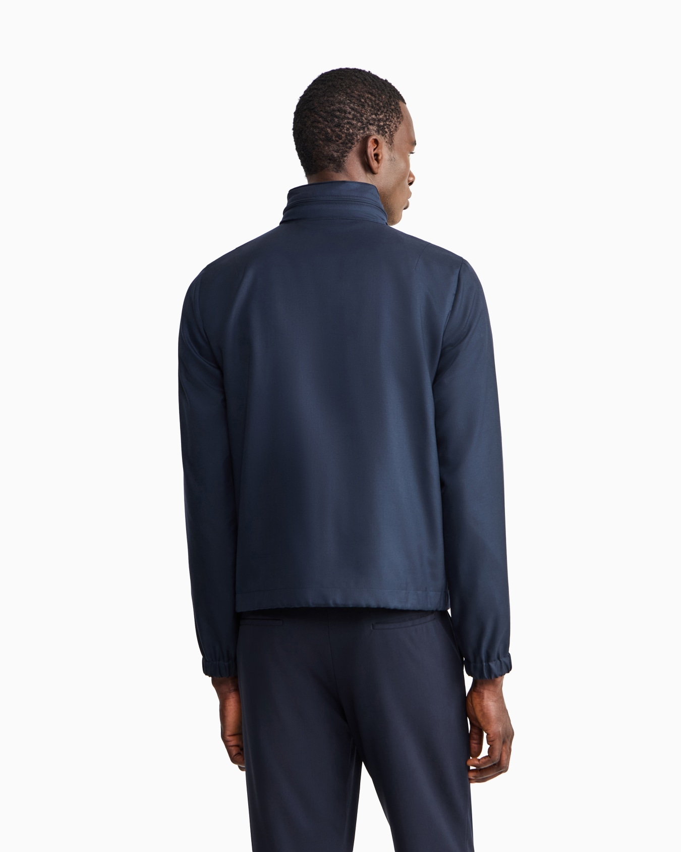 Icon cashmere-blend gabardine blouson Slide 5