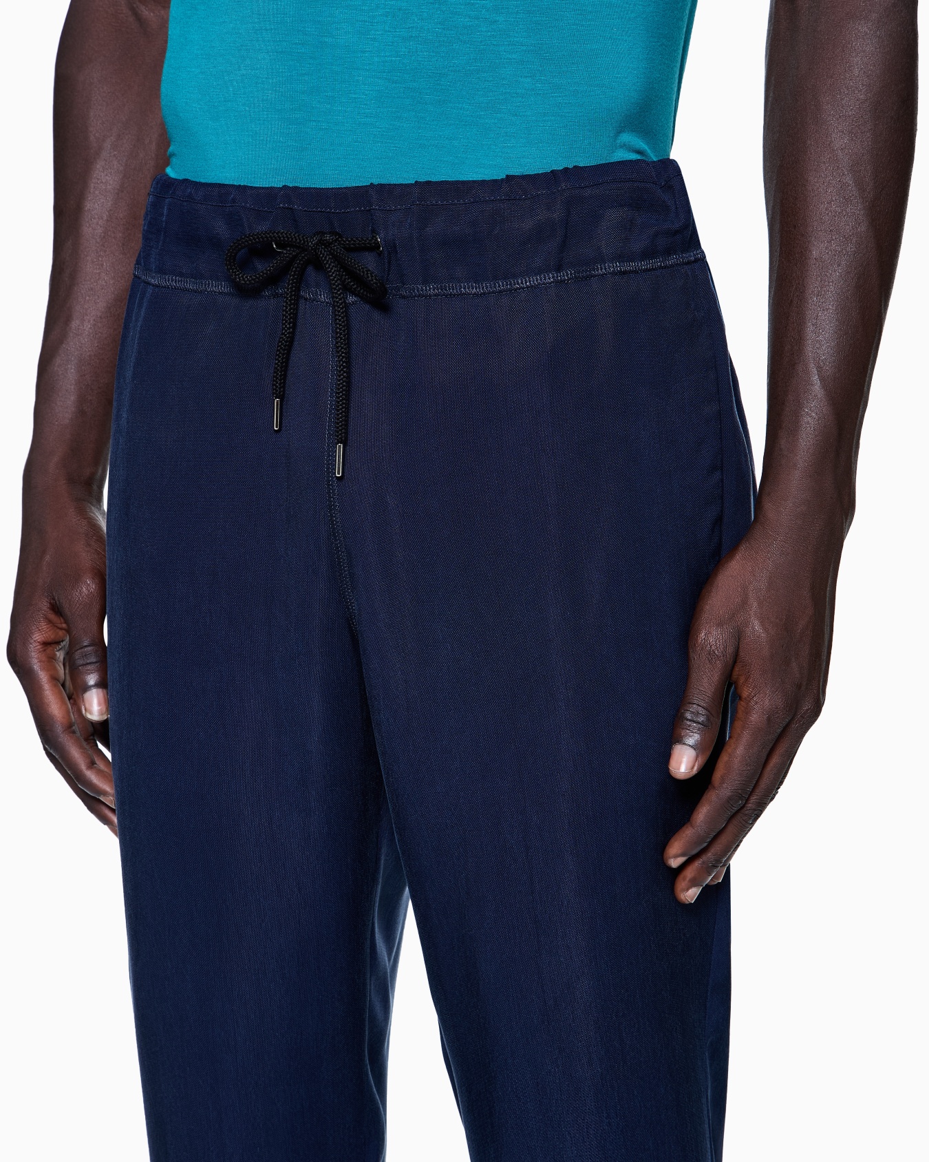 Icon cupro drawstring trousers Slide 4