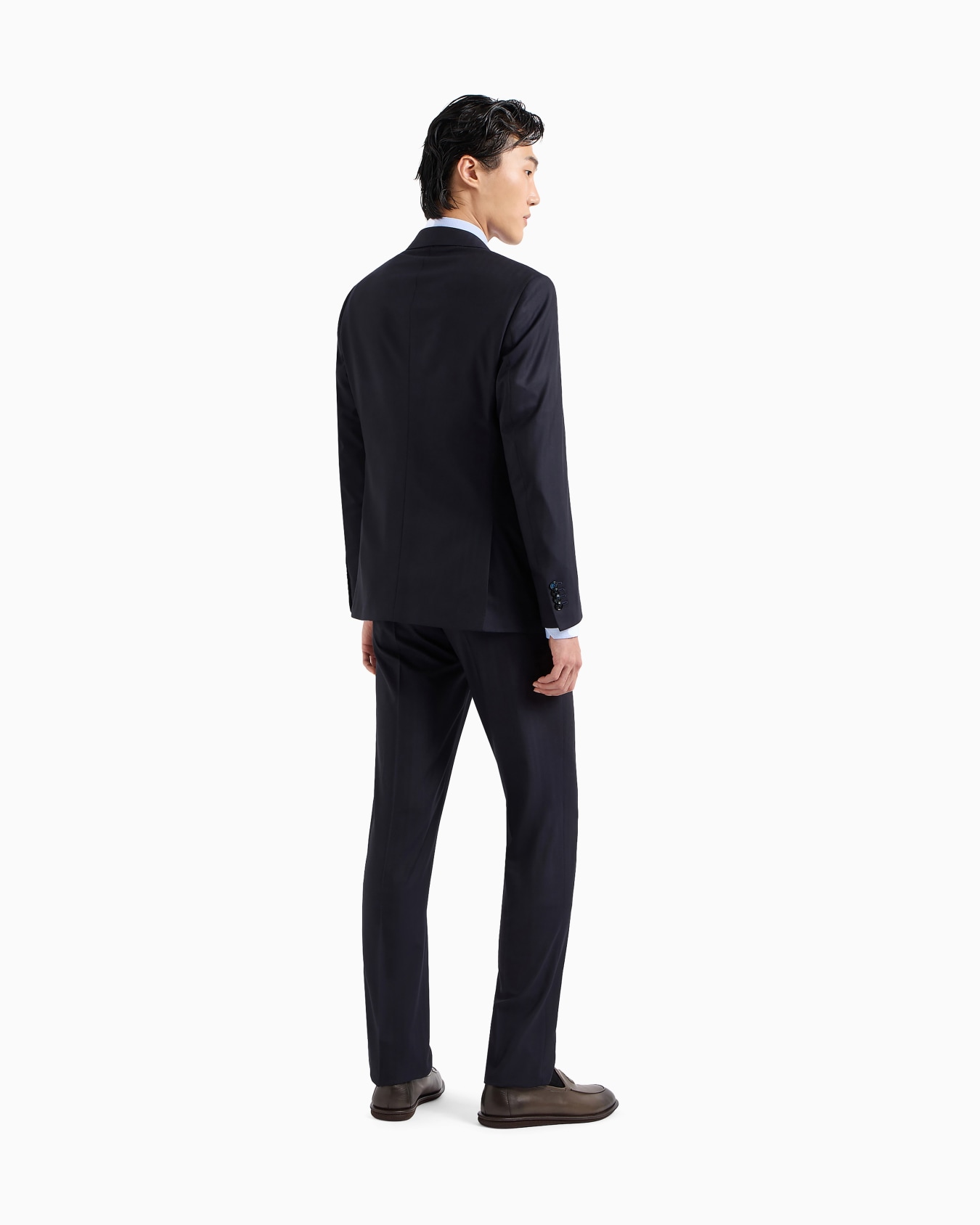 Manhattan line virgin-wool single-breasted suit Slide 2