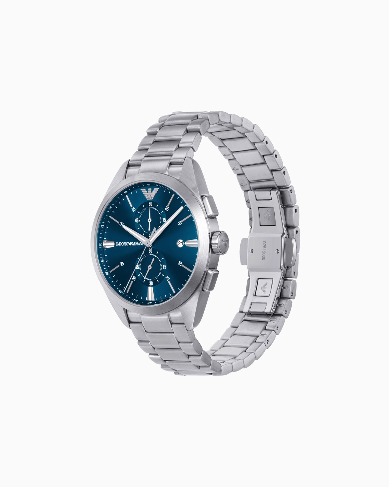 Chronograph stainless steel watch Slide 1