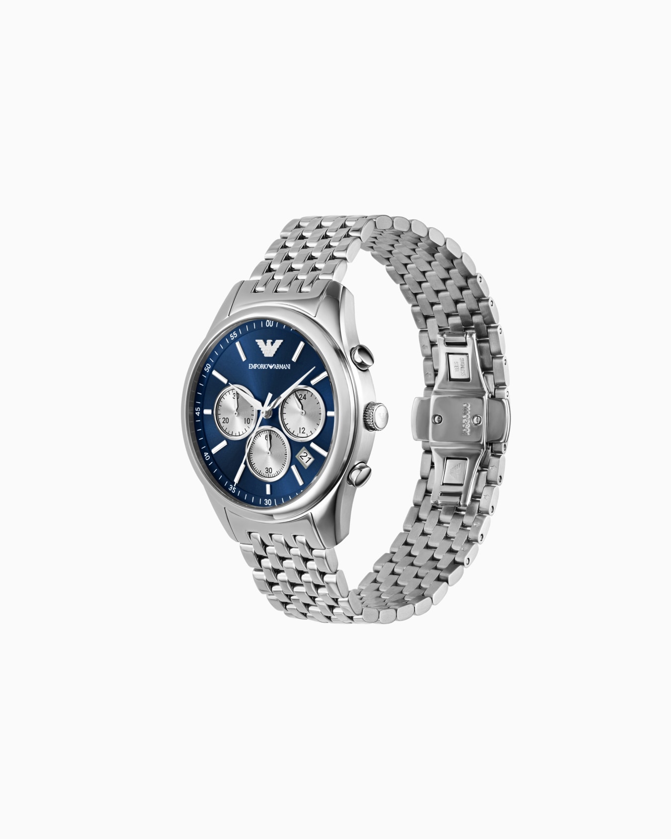 Reloj de acero inoxidable con cronógrafo Diapositiva 2