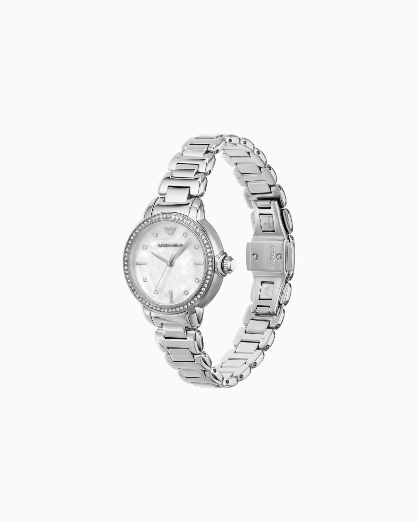 Montre à trois aiguilles en acier inoxydable Diapositive 1