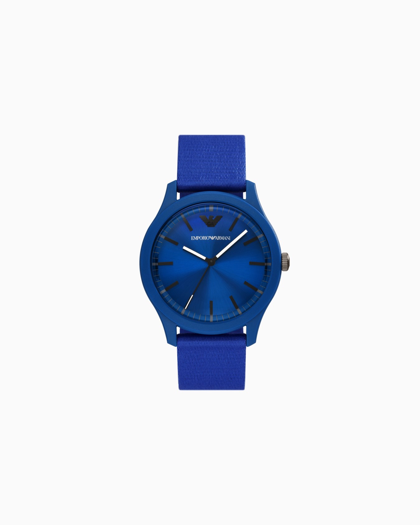  Three-Hand Blue #tide ocean material® Watch Slide 0