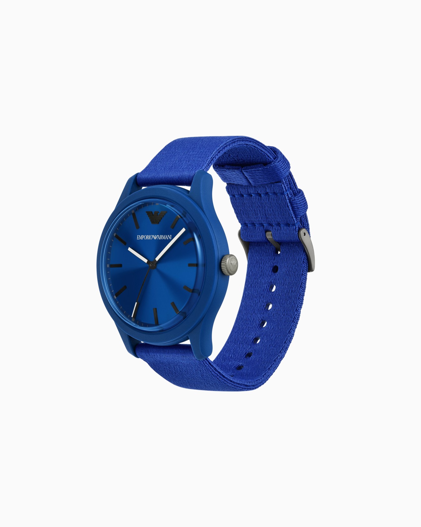  Three-Hand Blue #tide ocean material® Watch Slide 1