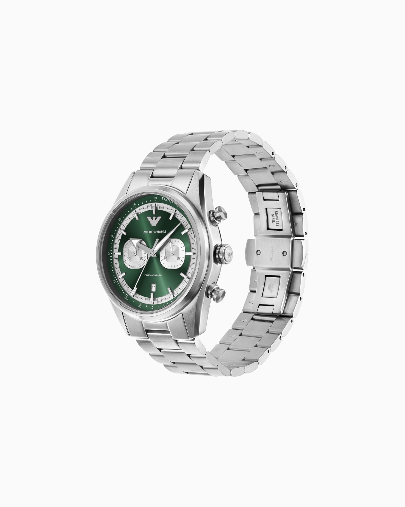  Chronograph Stainless Steel Watch Slide 1