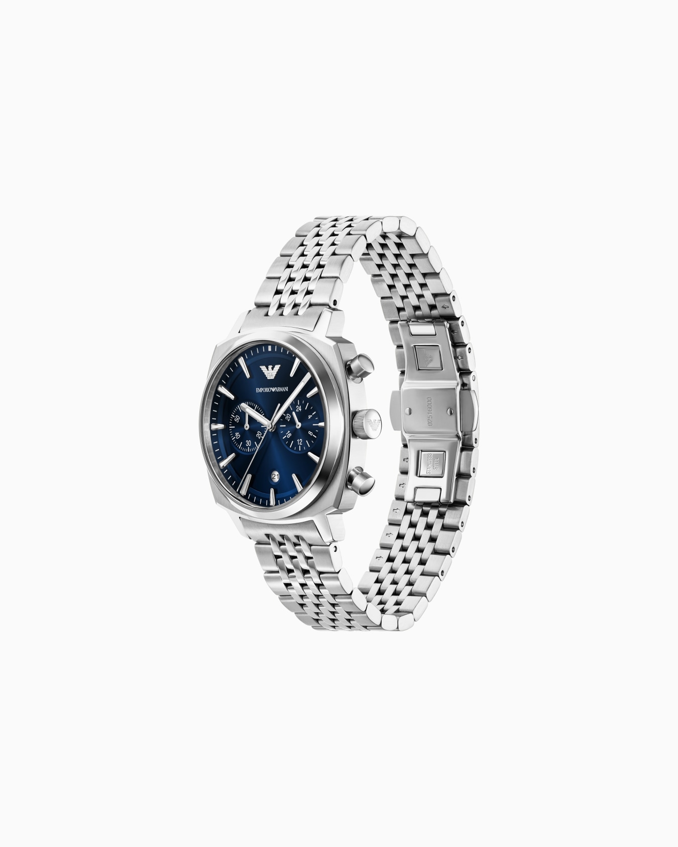 Chronograph Stainless Steel Watch Slide 2