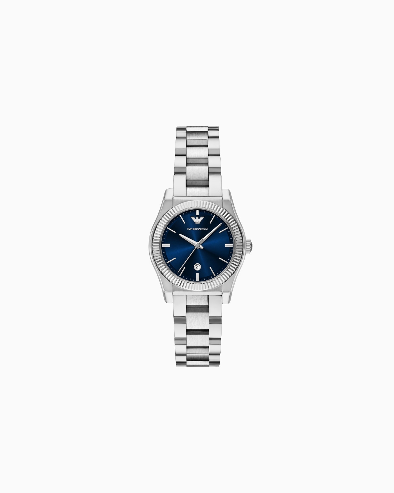  Three-Hand Stainless Steel Watch Slide 0