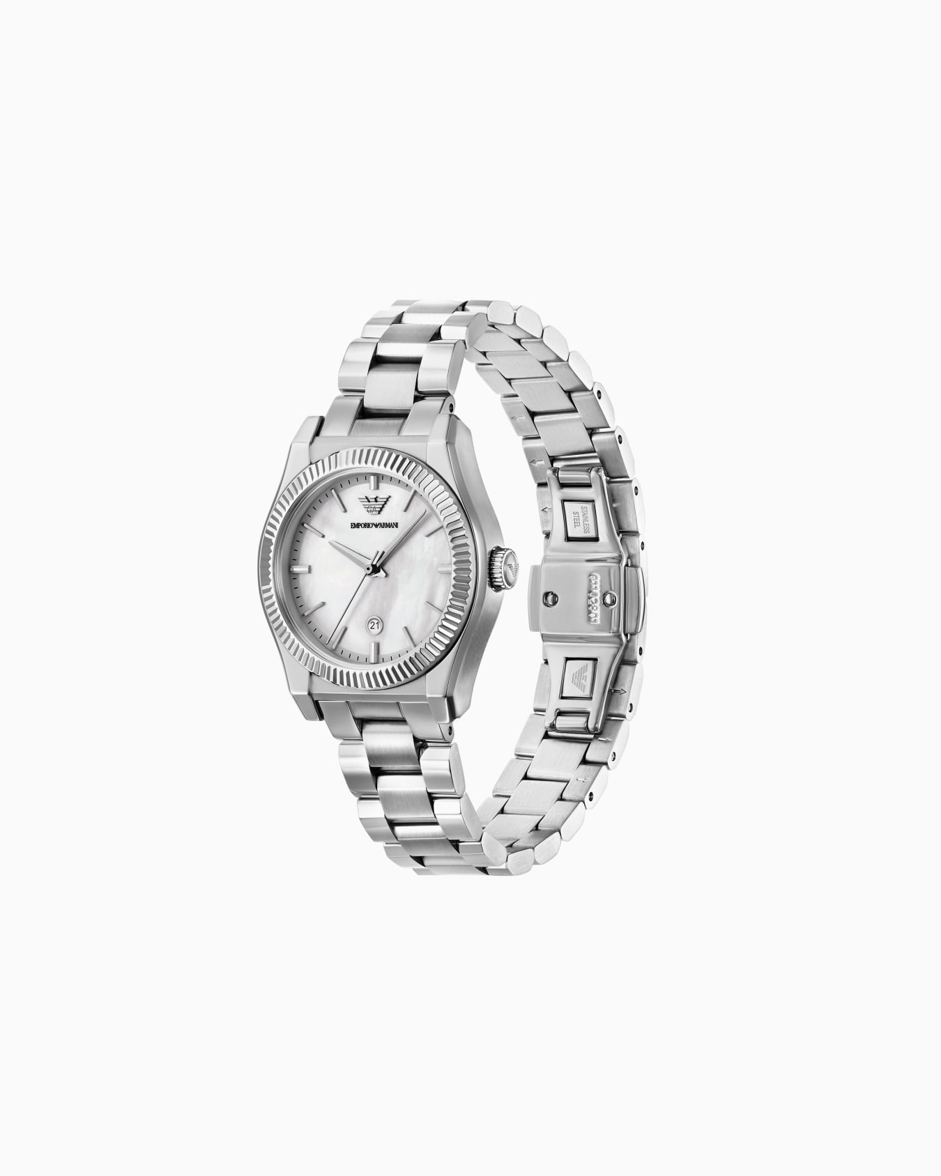  Three-Hand Stainless Steel Watch Slide 2