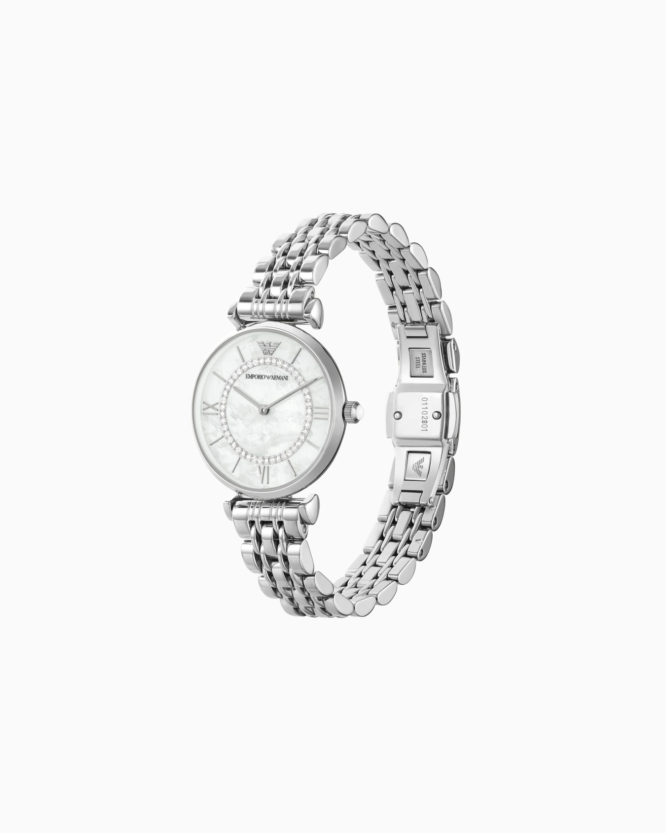 Women's Two-Hand Stainless Steel Watch Slide 1