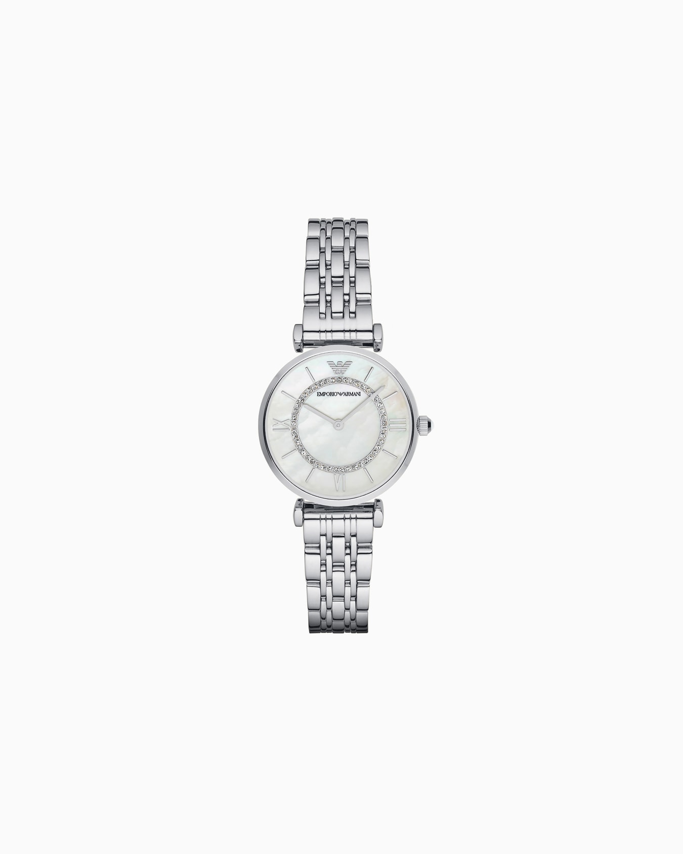 Women's Two-Hand Stainless Steel Watch Slide 0
