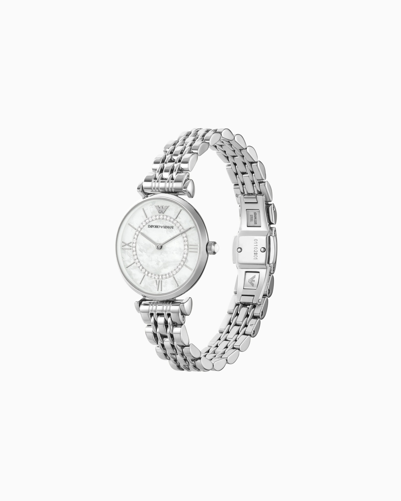 Women's Two-Hand Stainless Steel Watch Slide 2