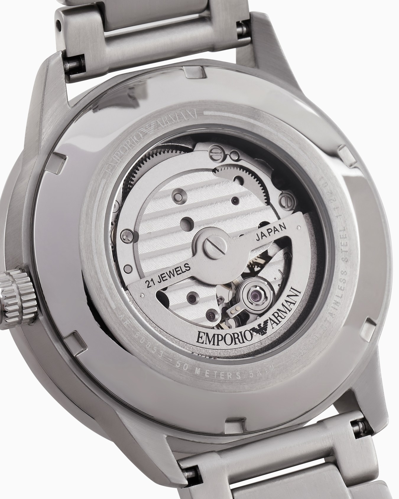 Automatic Stainless Steel Watch Slide 2