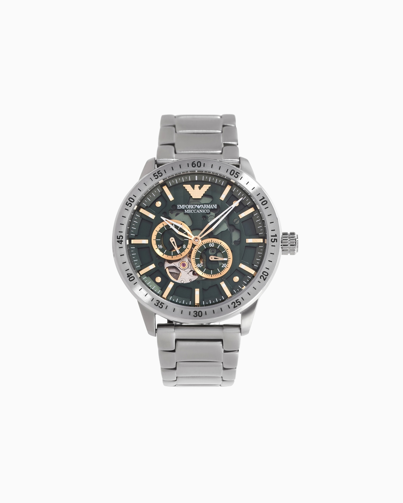 Automatic Stainless Steel Watch Slide 0