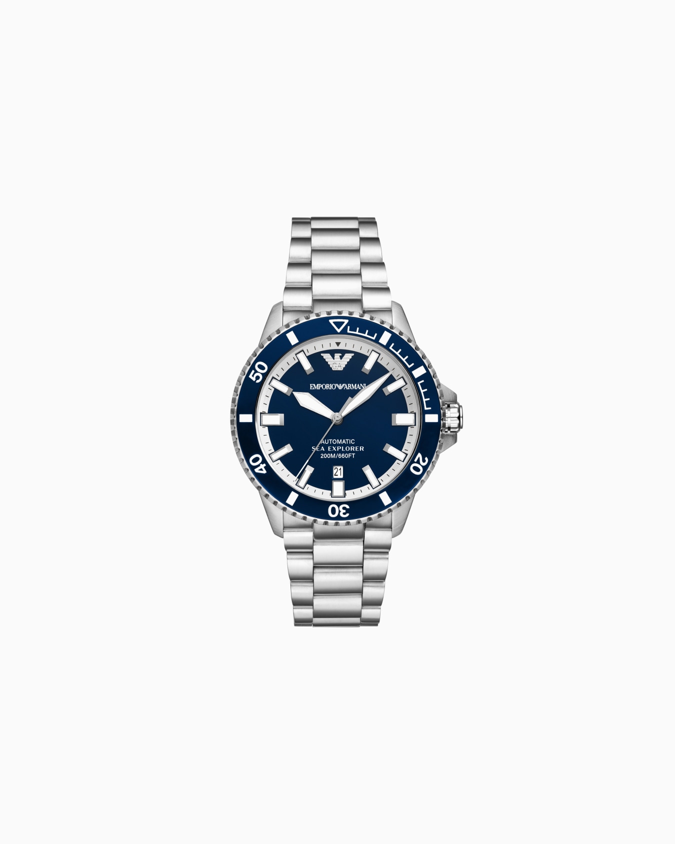  Sea Explorer Automatic Stainless Steel Watch Slide 0