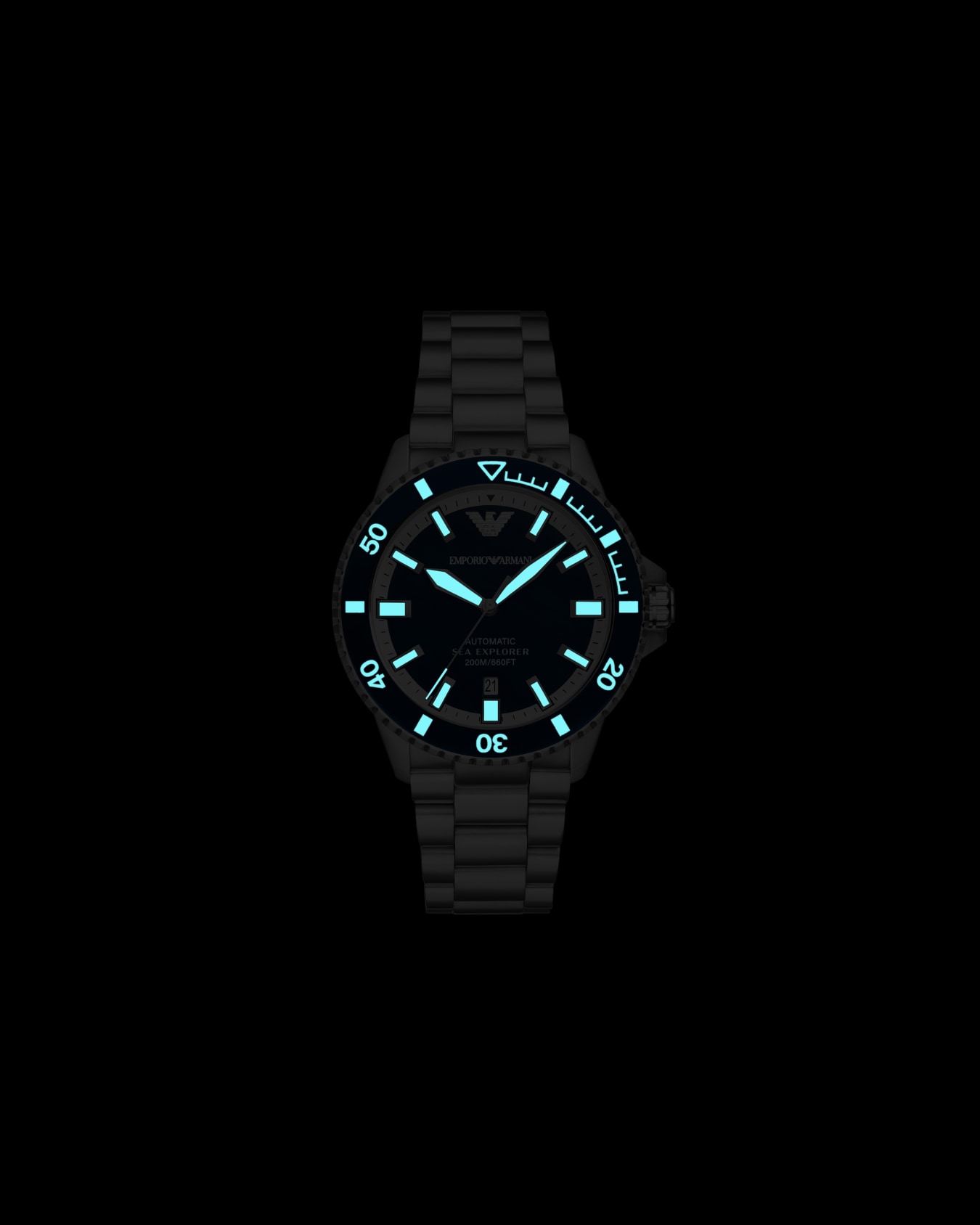  Sea Explorer Automatic Stainless Steel Watch Slide 3