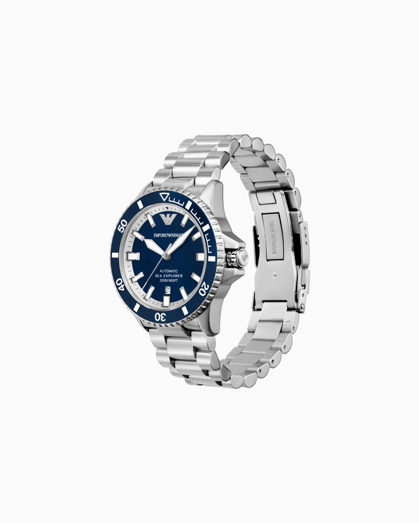  Sea Explorer Automatic Stainless Steel Watch Slide 2