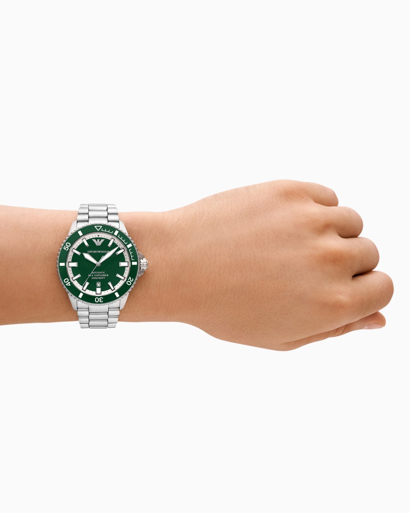  Sea Explorer Automatic Stainless Steel Watch Slide 1