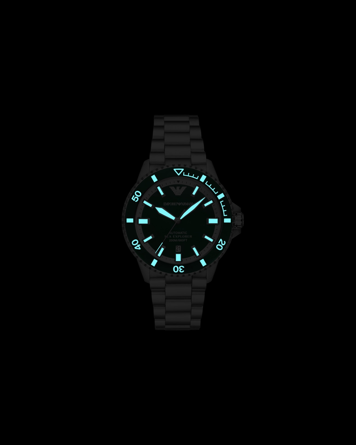  Sea Explorer Automatic Stainless Steel Watch Slide 3