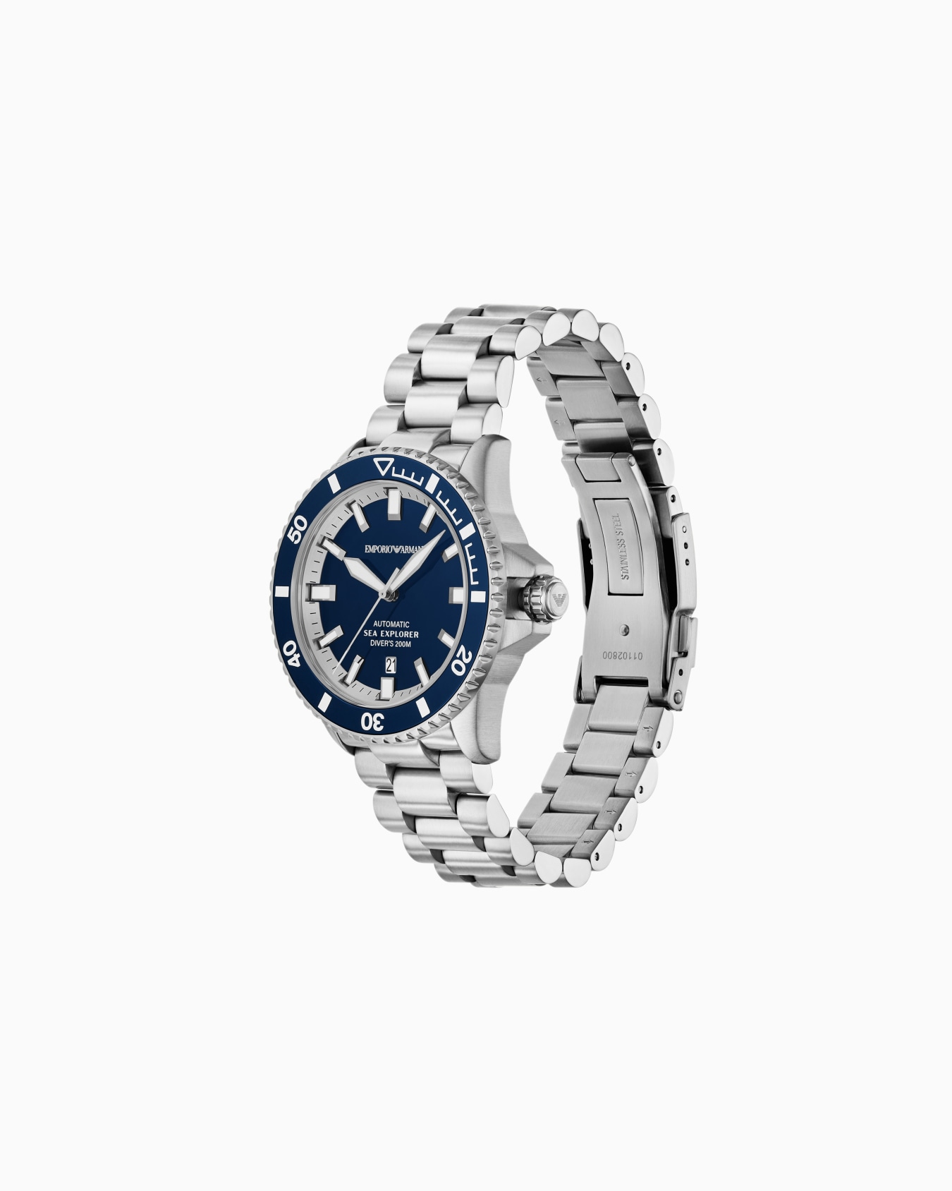 Sea Explorer Automatic Stainless Steel Watch Slide 1