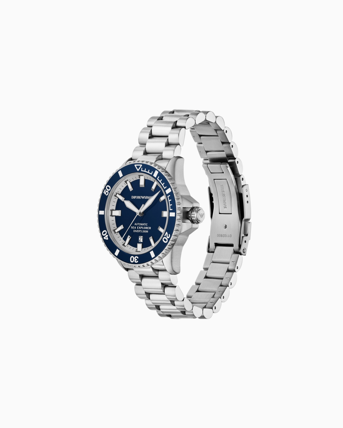 Sea Explorer Automatic Stainless Steel Watch Slide 1