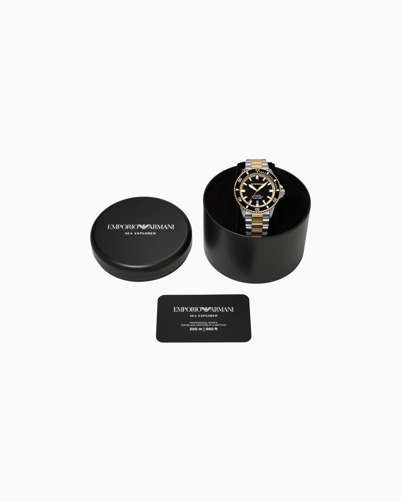 Sea Explorer Automatic Two-Tone Stainless Steel Watch Slide 3