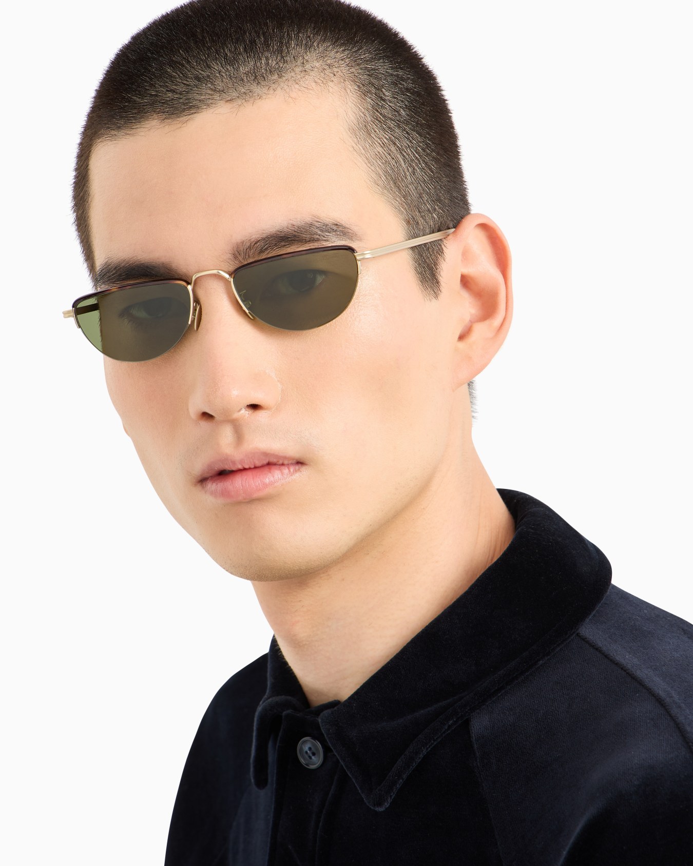 Lunettes de soleil de forme irrégulière pour homme Diapositive 5