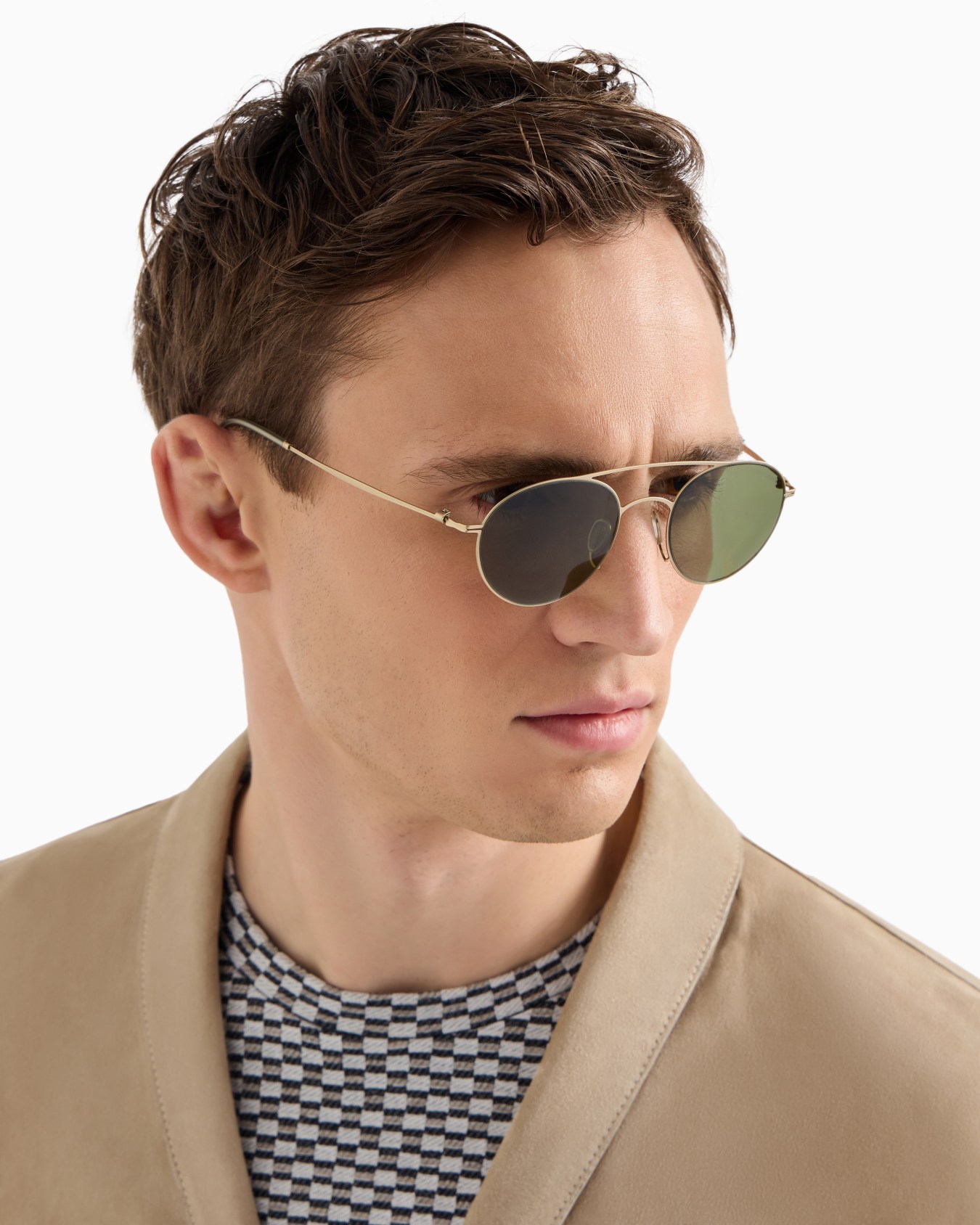 Men’s round sunglasses Slide 1