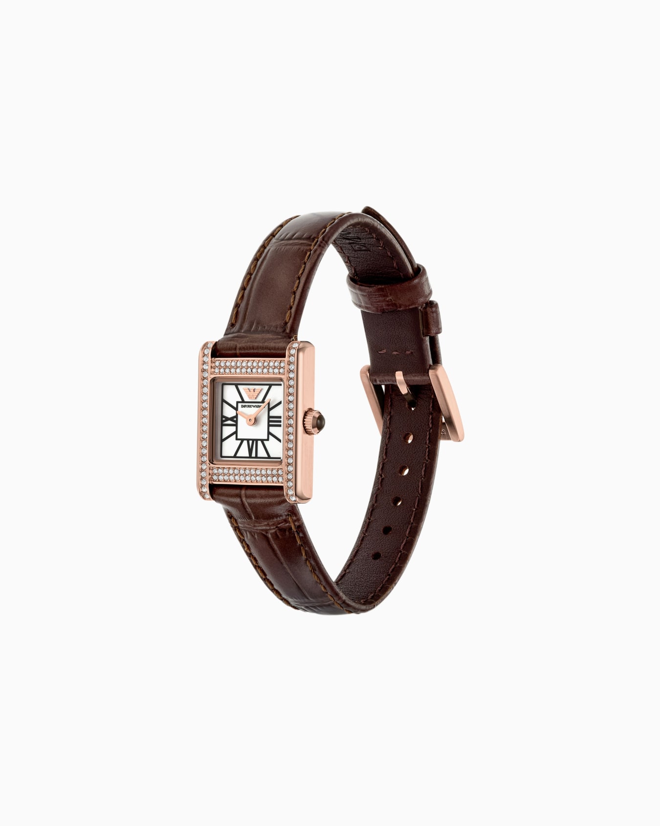 Ensemble montre avec bracelet en cuir interchangeable Diapositive 1
