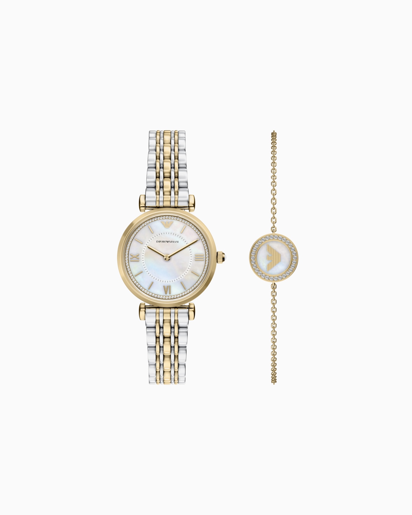 Quartz Watch and Bracelet Set Slide 0