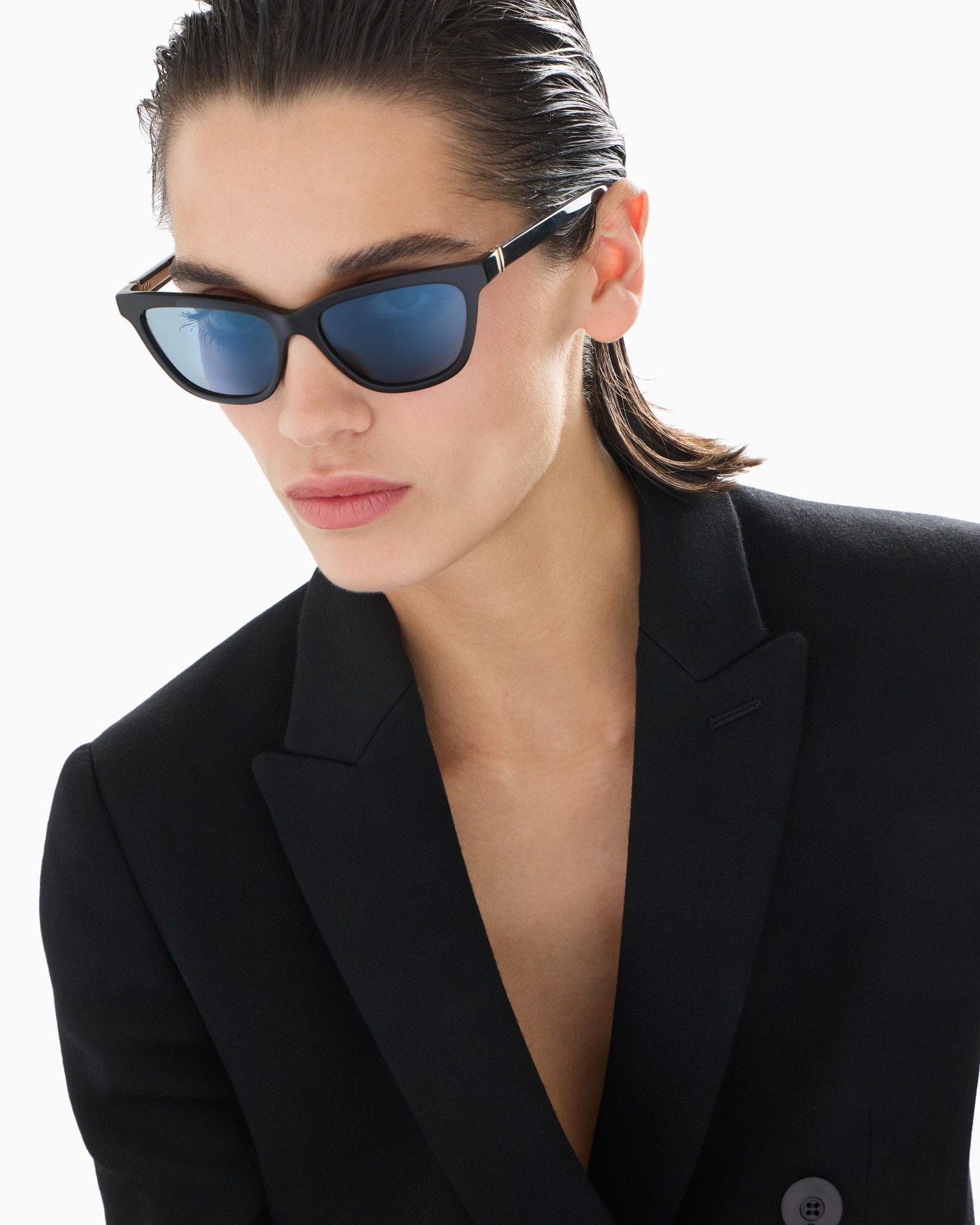 Women’s Asian-fit cat-eye sunglasses Slide 1