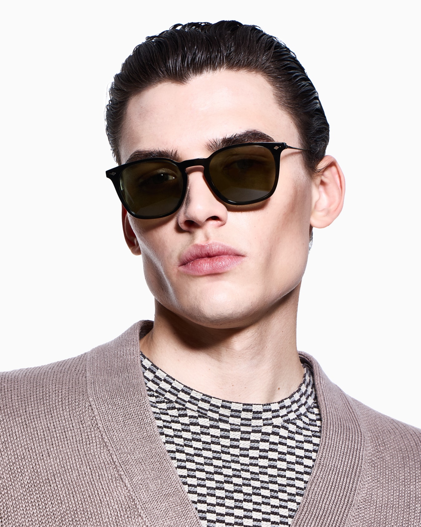 Gafas de sol con forma pillow para hombre Diapositiva 1