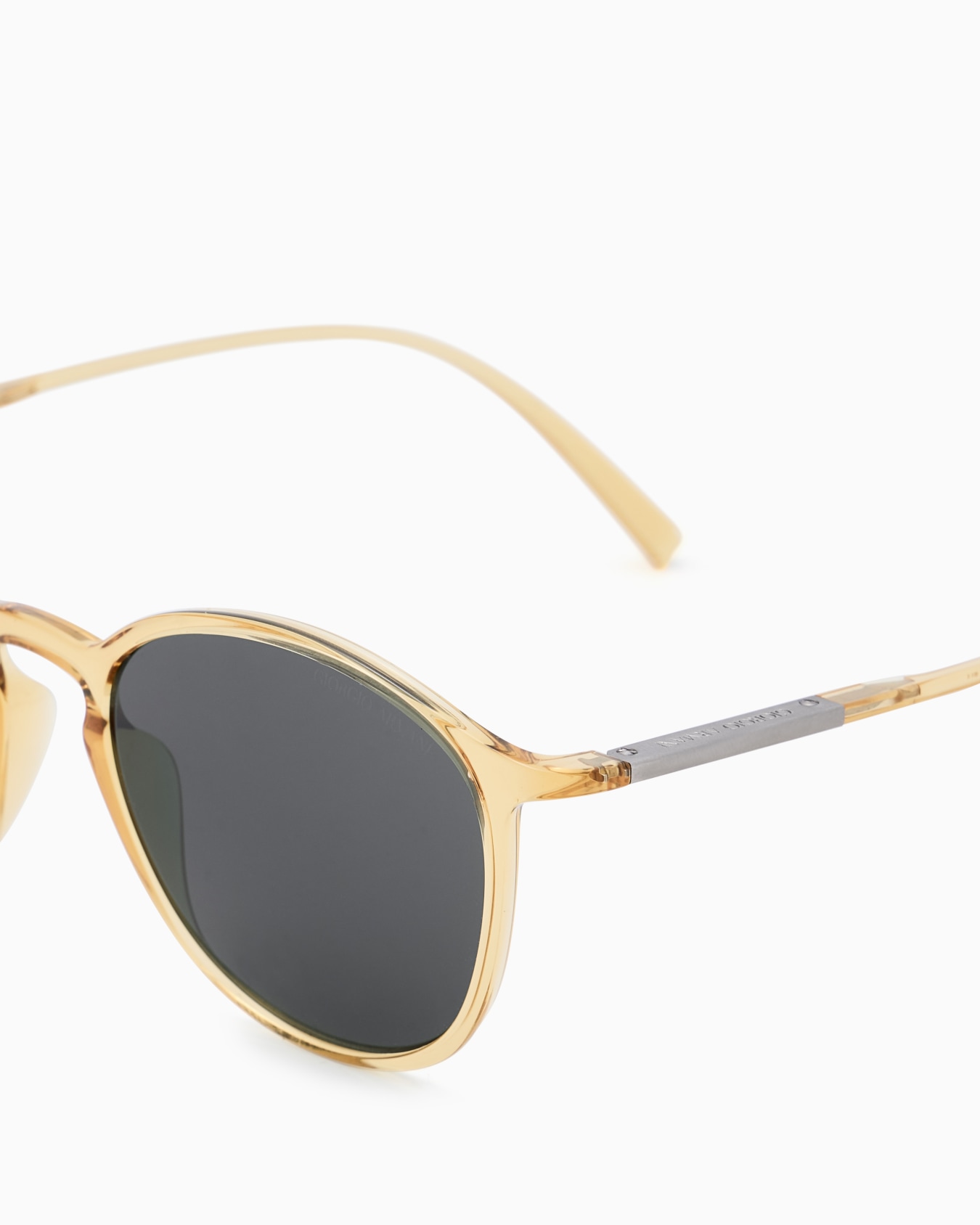 Sonnenbrille mit Panto-Fassung Folie 4