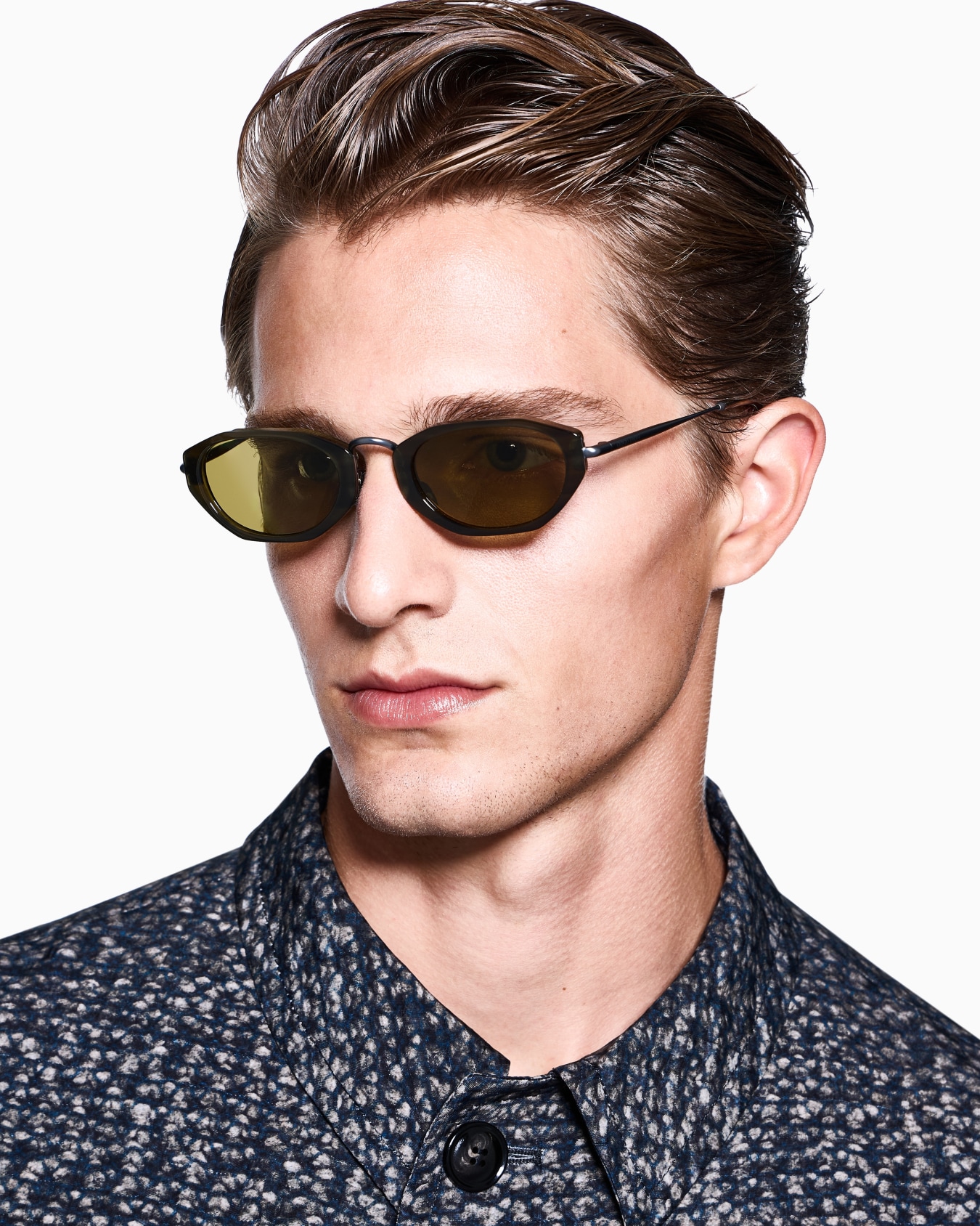 Occhiali da sole forma esagonale Slide 1