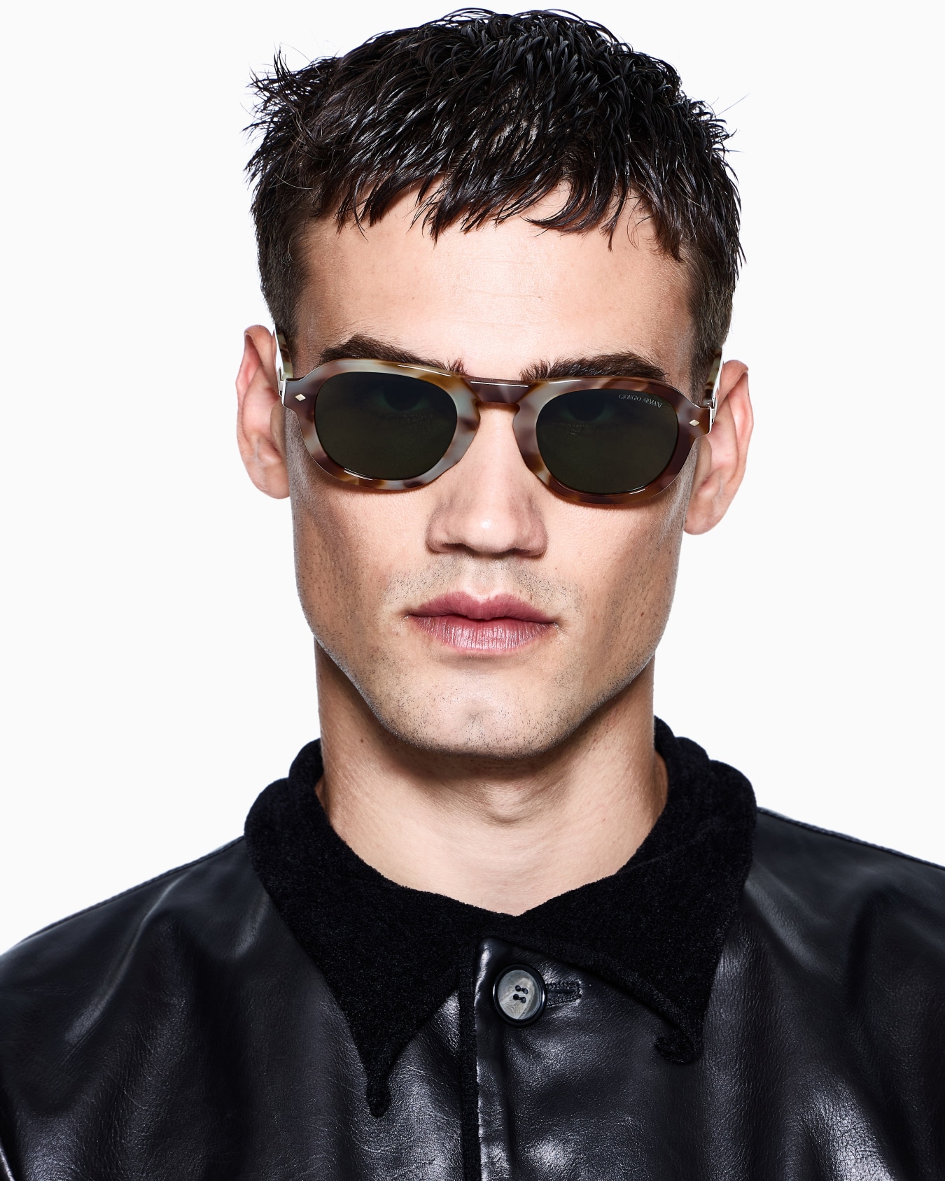 Occhiali da sole da uomo forma pillow Slide 1