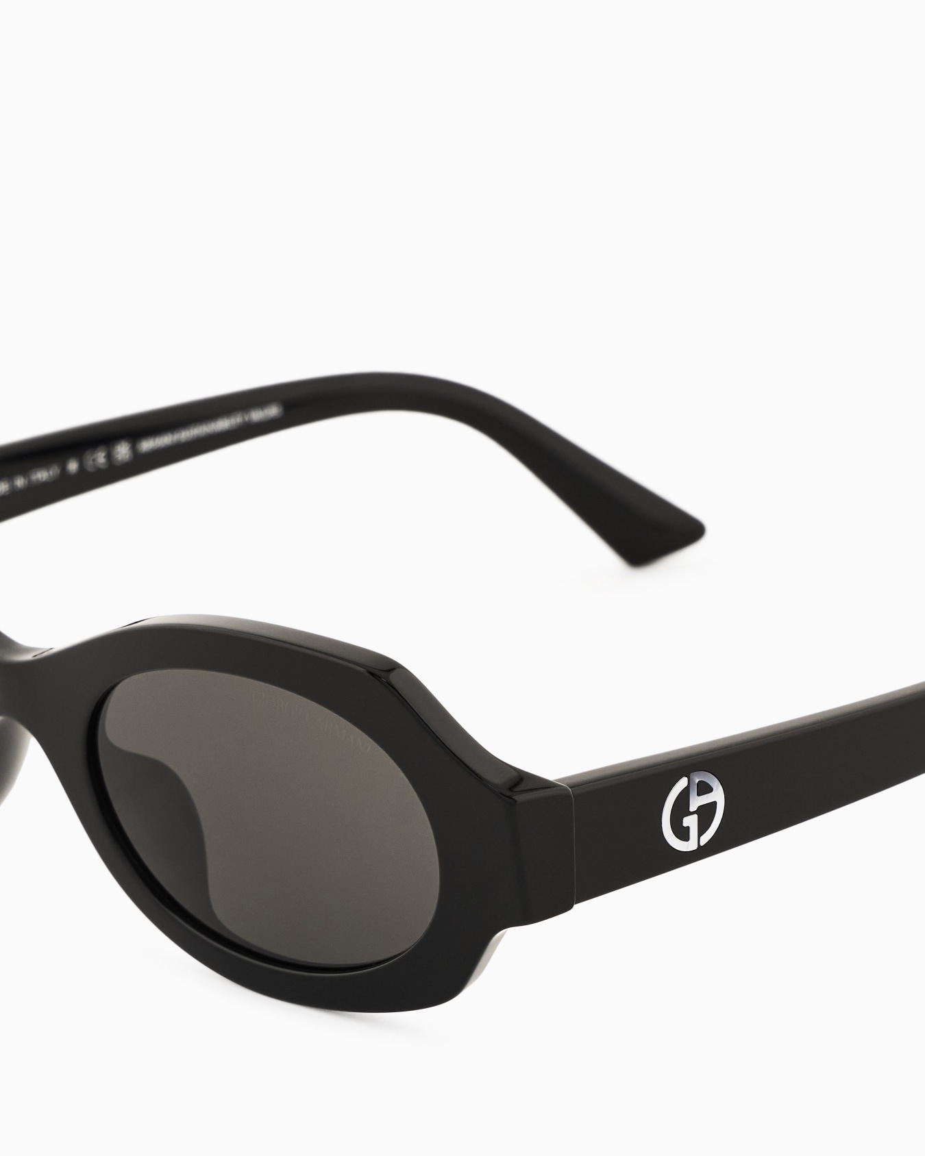 ウィメンズサングラス オーバル スライドする 4