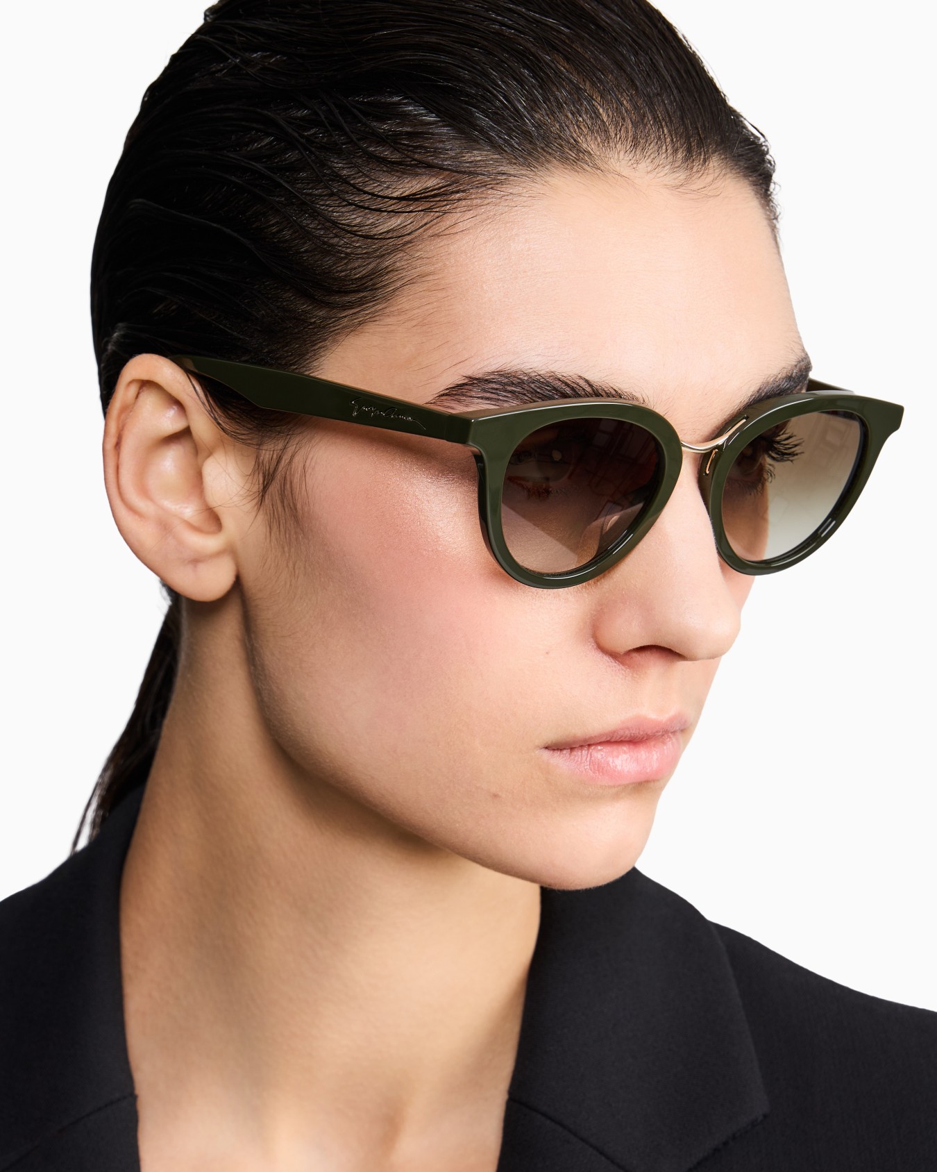 Occhiali da sole da donna forma tonda Slide 4